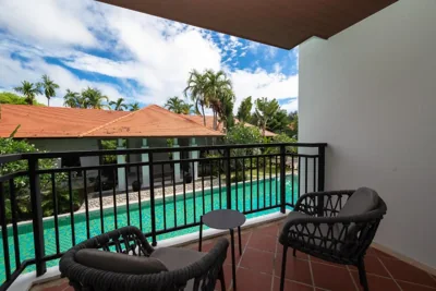 Double or Twin Room with Pool View — Estella Phuket Mai Khao Beach Resort
